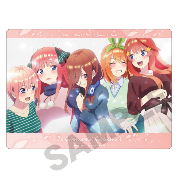 『五等分の花嫁∬ 』下敷き ピンク
